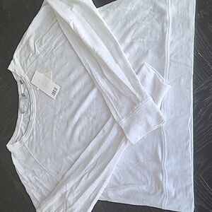 NWT Vince Linen Sweater Tee